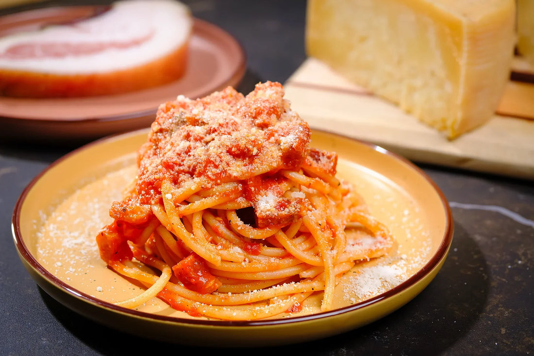 Bucatini all’Amatriciana | Authentic Italian Pasta Recipe