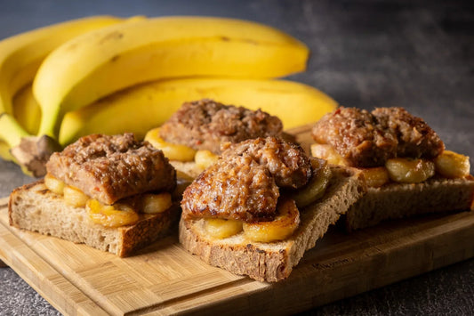 Banana & Sausage Bruschetta | An Interesting Taste from Italy’s Past