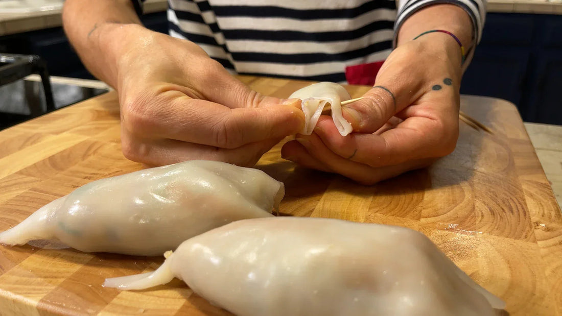 Calamari Ripieni | Italian Stuffed Calamari Recipe