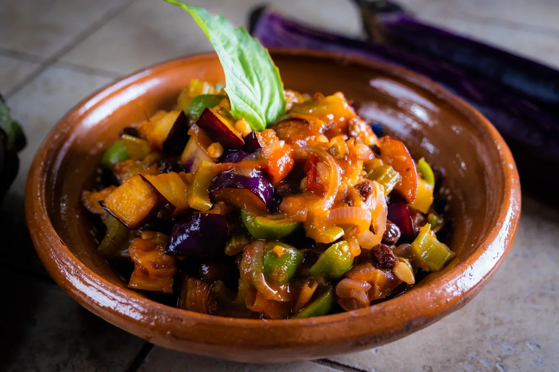 Caponata di Melanzane | Authentic Italian Eggplant Recipe