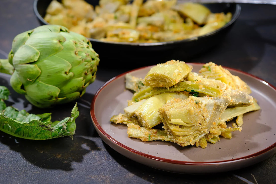 Cheesy, Breaded Artichoke Recipe | Carciofi alla Mamma Rosa
