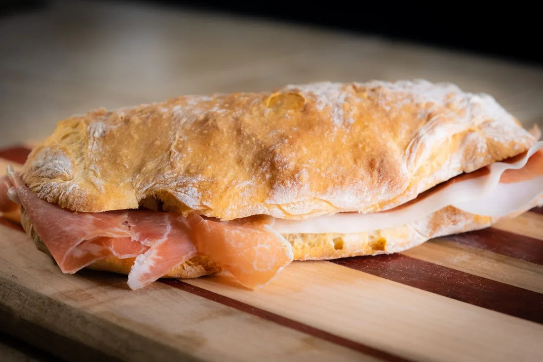 Ciabatta | Italian Panini Bread Recipe