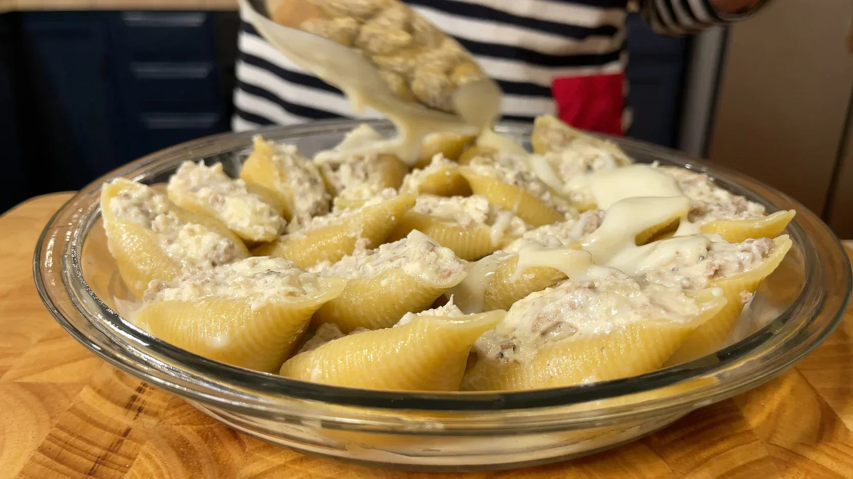 Conchiglioni Ripieni alla Campania | Italian Stuffed Pasta Shells Recipe