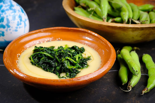 Fave e Chicoria | Italian Fava Bean Soup Recipe