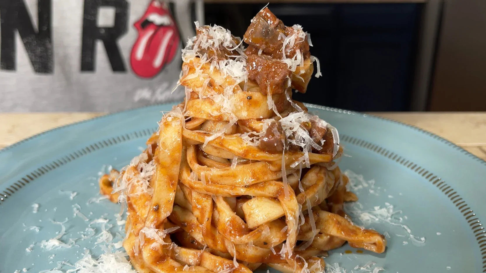 Fettuccine con le Rigaglie di Pollo | Authentic Italian Chicken Giblet Pasta Recipe