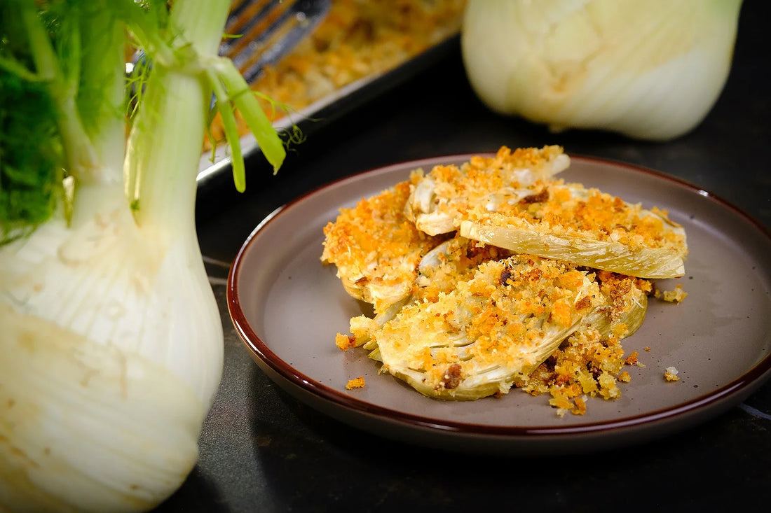 Finocchi Gratinati | Southern Italian-Style Breaded Fennel Recipe
