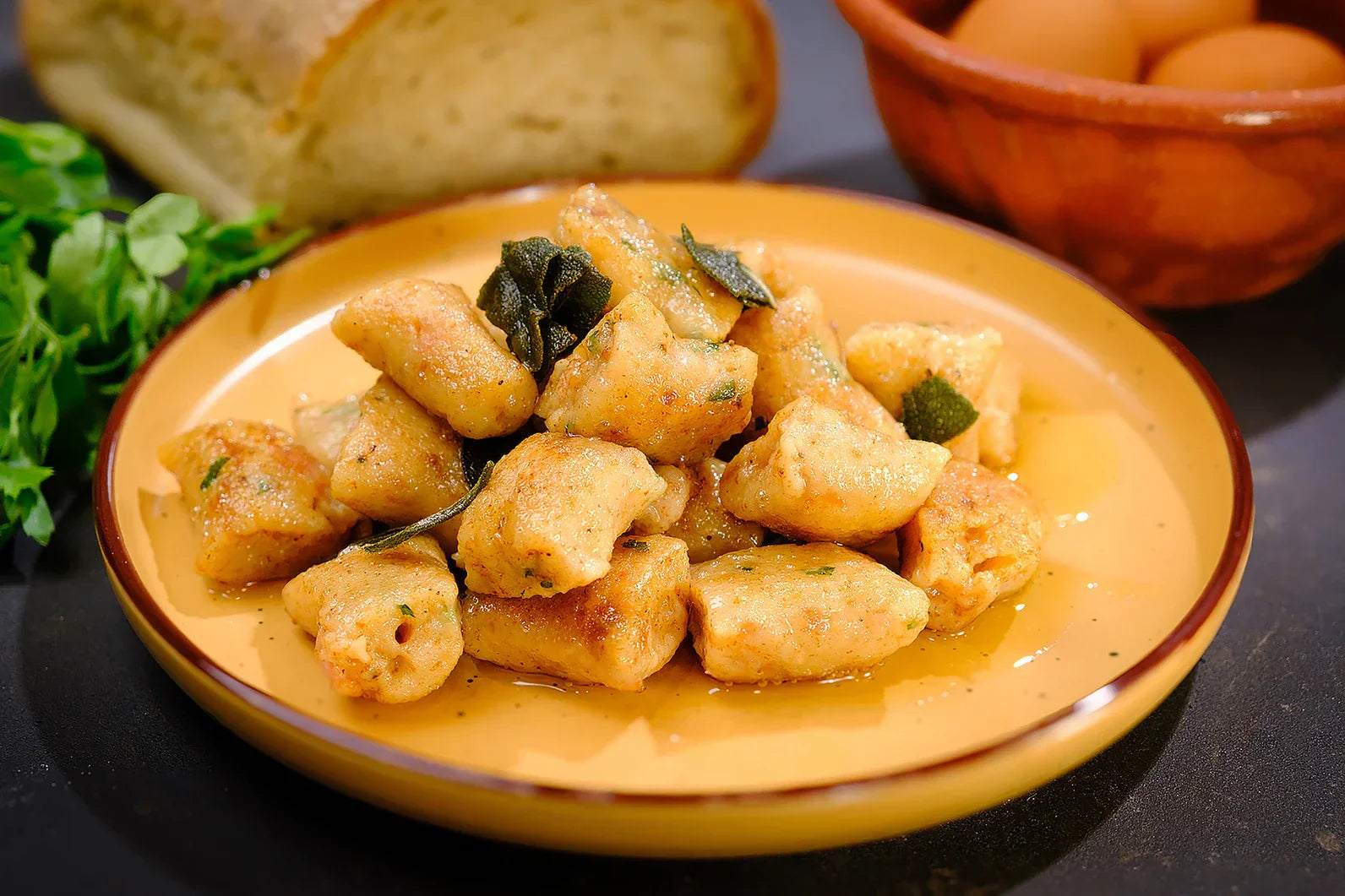 Gnocchi di Pane | Italian Bread Dumplings Recipe