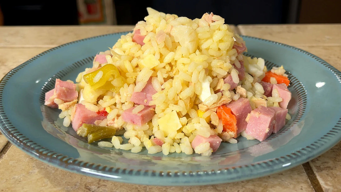 Insalata di Riso | Cold Italian Rice Salad Recipe