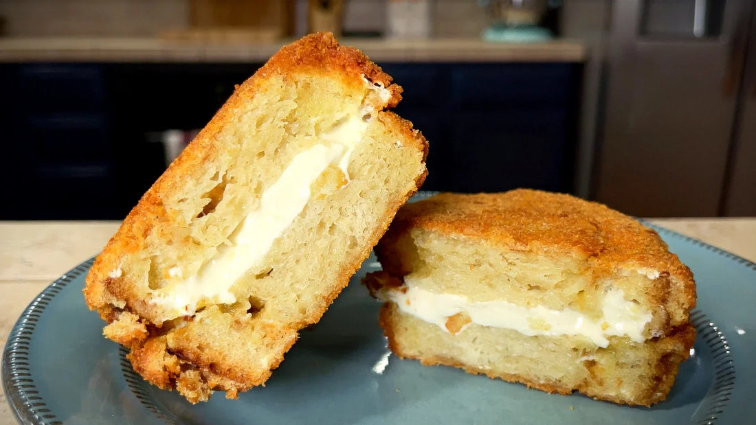Mozzarella in Carrozza | Italian Fried Cheese Panino Recipe