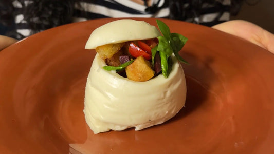 Mozzarella Ripiena | Italian Stuffed Mozzarella Cheese Recipe