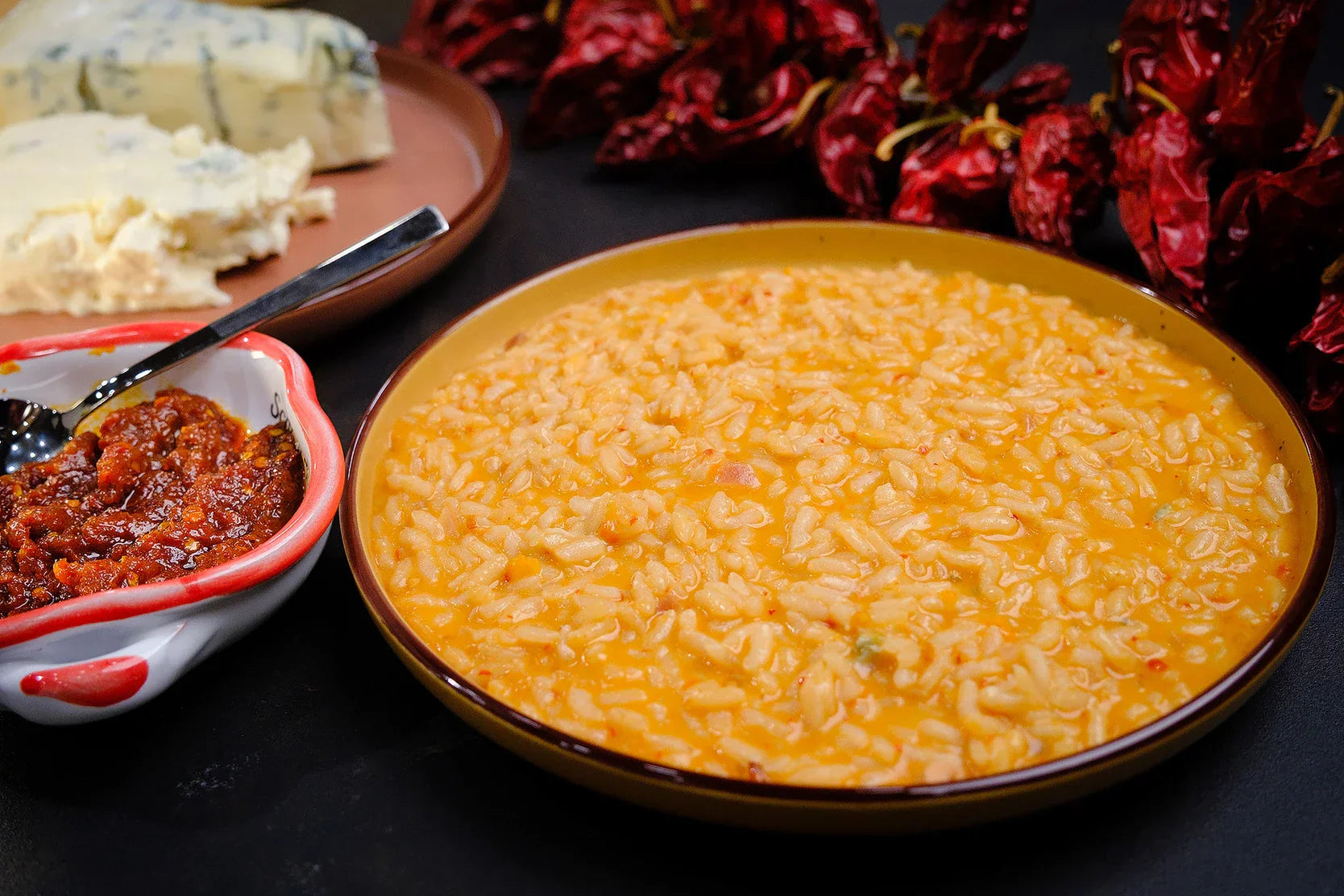 ‘Nduja & Gorgonzola Risotto | Spicy Italian Risotto Recipe