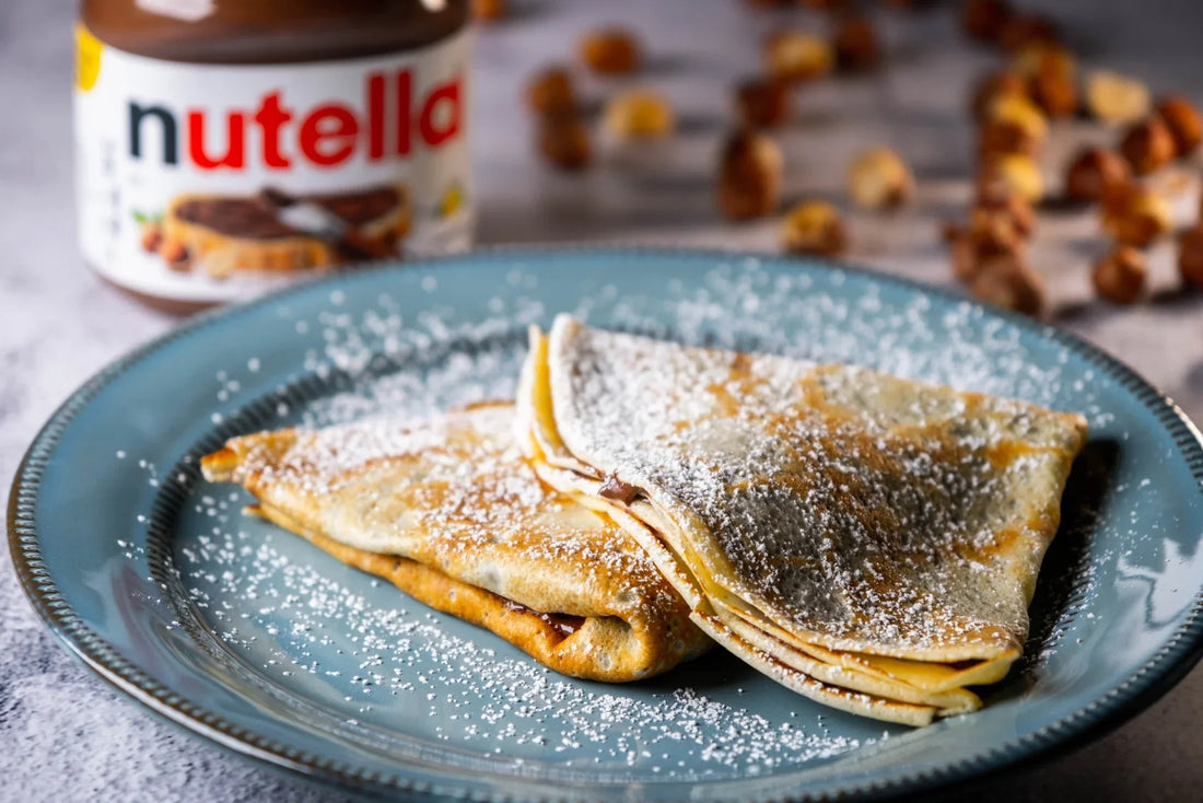 Nutella Crepe | Italian Street Food Dessert Recipe