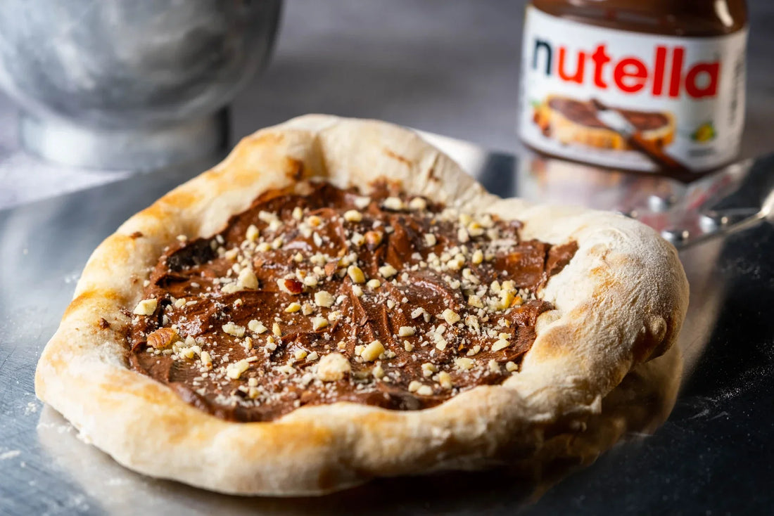 Nutella Pizza | Authentic Italian Dessert Pizza Recipe
