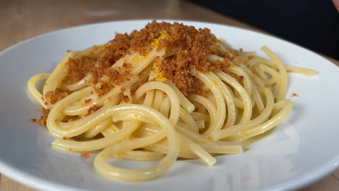 Pasta ai Sapori di Sicilia, Bieta alla Mamma Rosa & Passatelli | 3 Italian Recipes Using Bread Crumbs