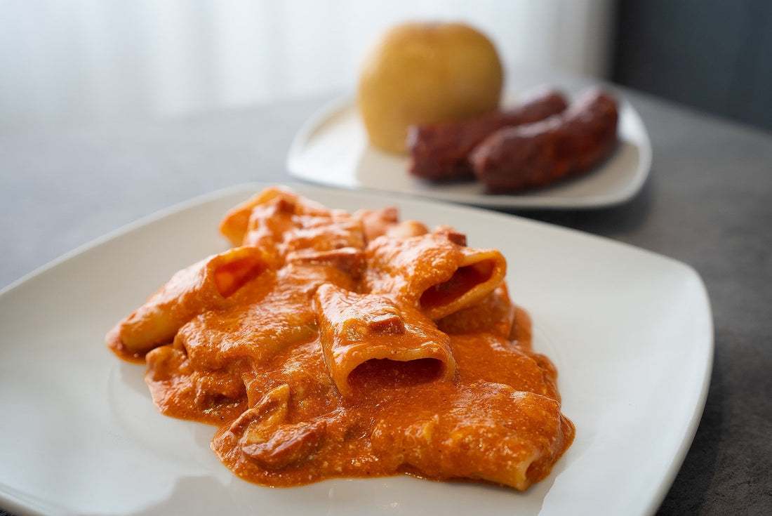 Pasta alla Giancaleone | Calabrian Spicy Salami Pasta Recipe