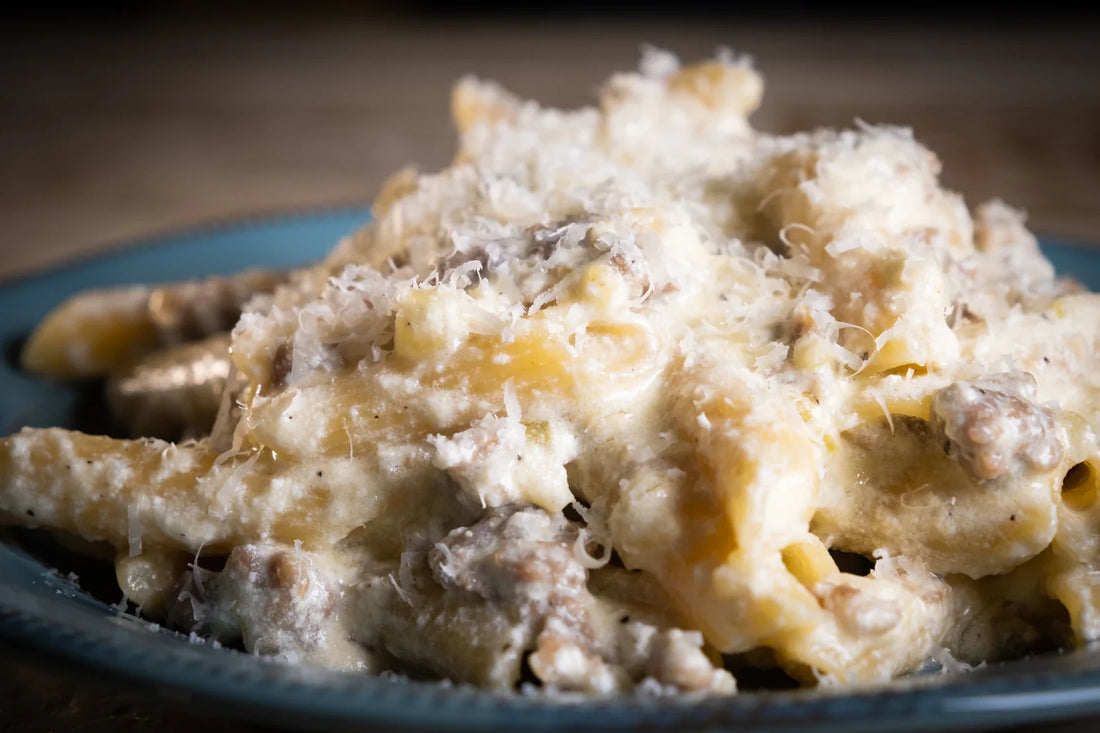 Pasta alla Norcina | Authentic Italian Sausage Pasta Recipe