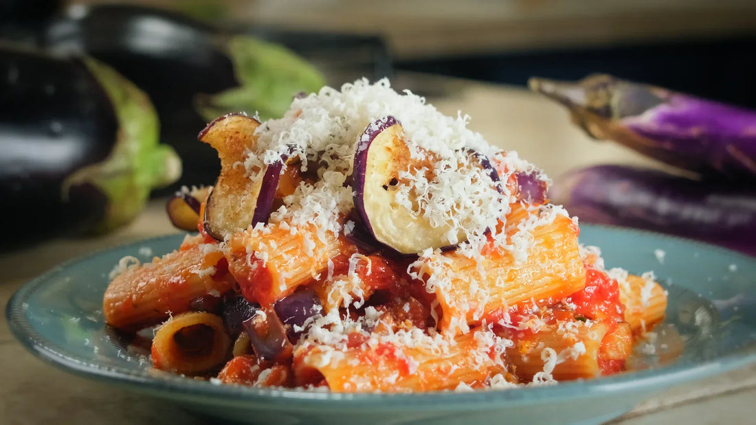 Pasta alla Norma | Authentic Italian Eggplant Pasta Recipe