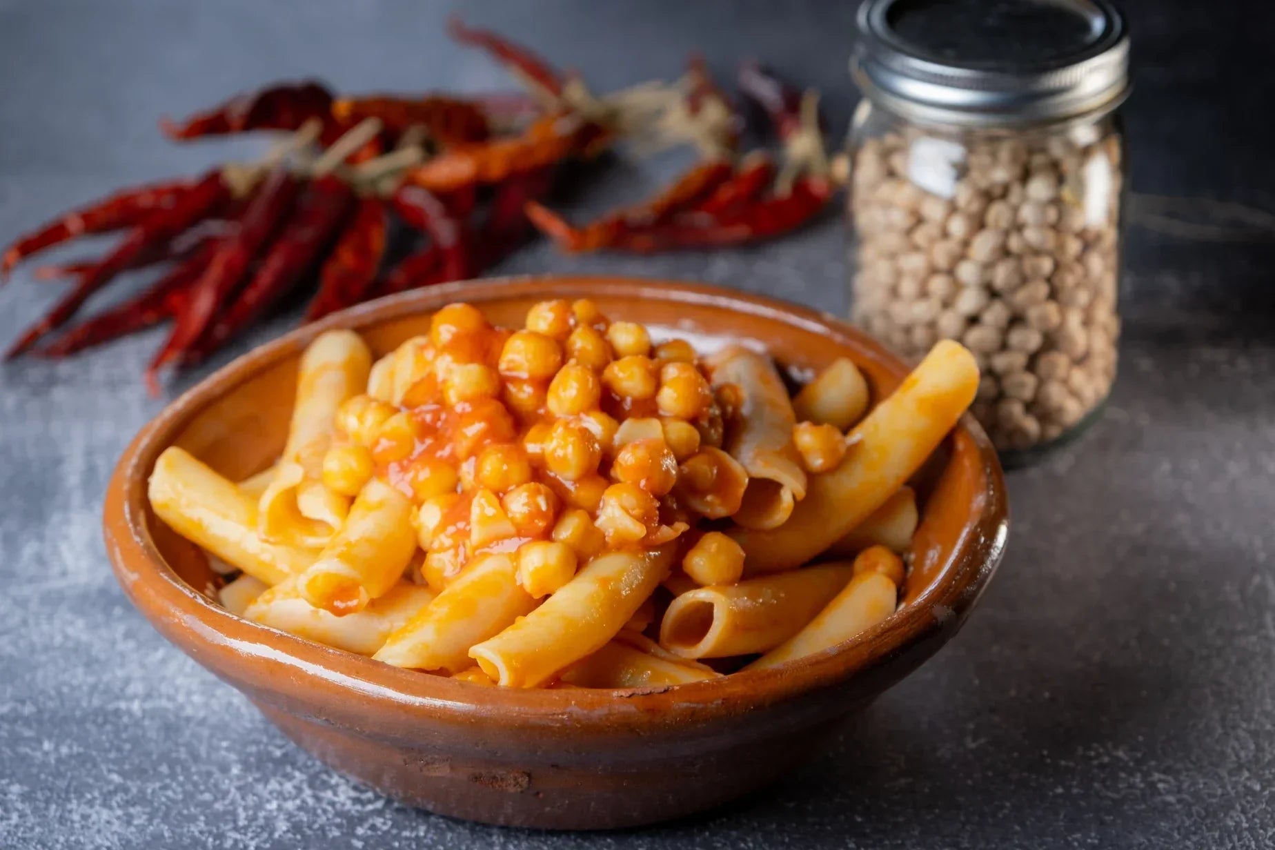 Pasta con Ceci | Italian Chickpea Pasta Recipe