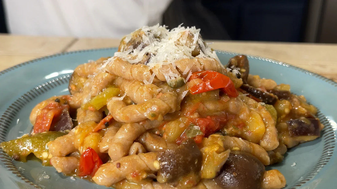 Pasta cu i Cucunci | Sicilian Vegetable Pasta Recipe
