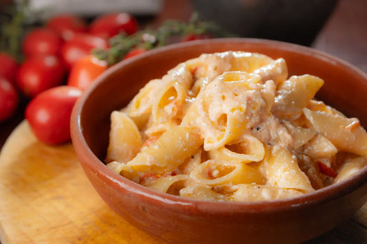 Pasta Ricotta e Pomodorini | Light, Healthy Ricotta & Cherry Tomato Pasta Recipe