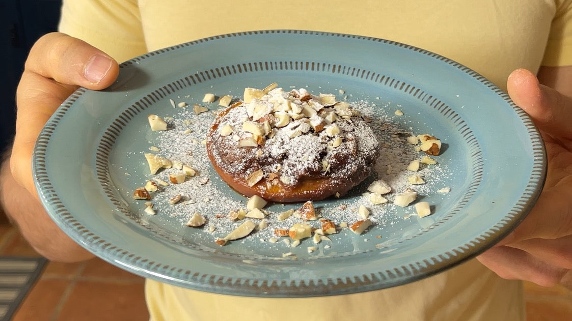 Pesca Ripiena alla Piemontese | Italian Stuffed Peach Recipe