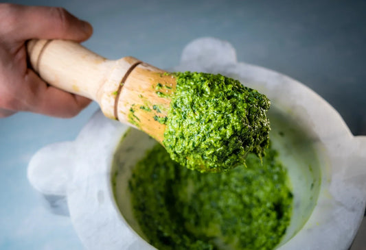 Pesto alla Genovese | Classic Homemade Italian Basil Pesto Recipe