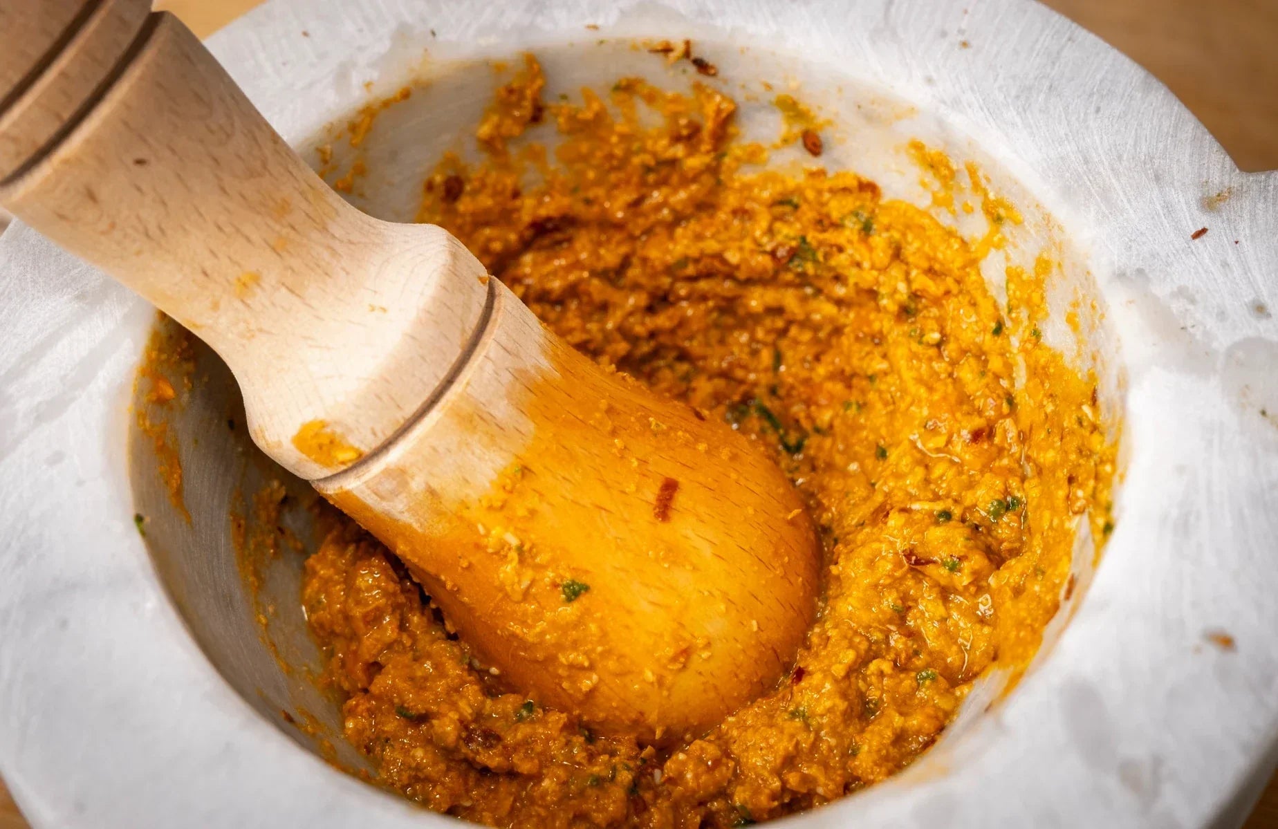 Pesto alla Trapanese | Sicilian Pesto Sauce Recipe