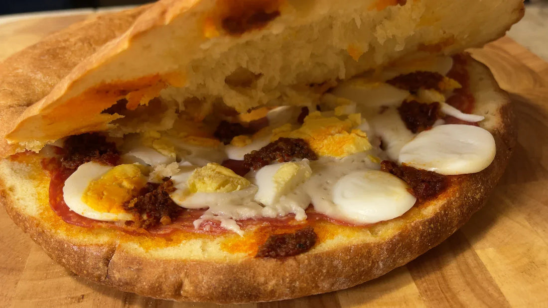 Pitta Lorda | Italian Stuffed Bread Recipe