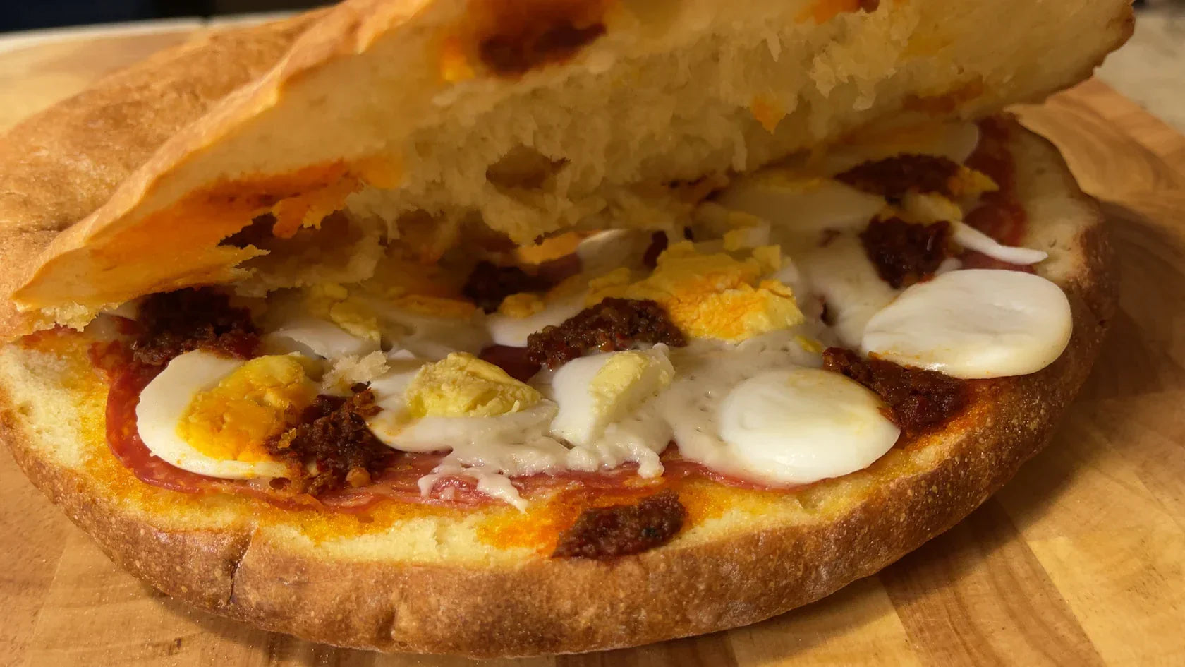 Pitta Lorda | Italian Stuffed Bread Recipe