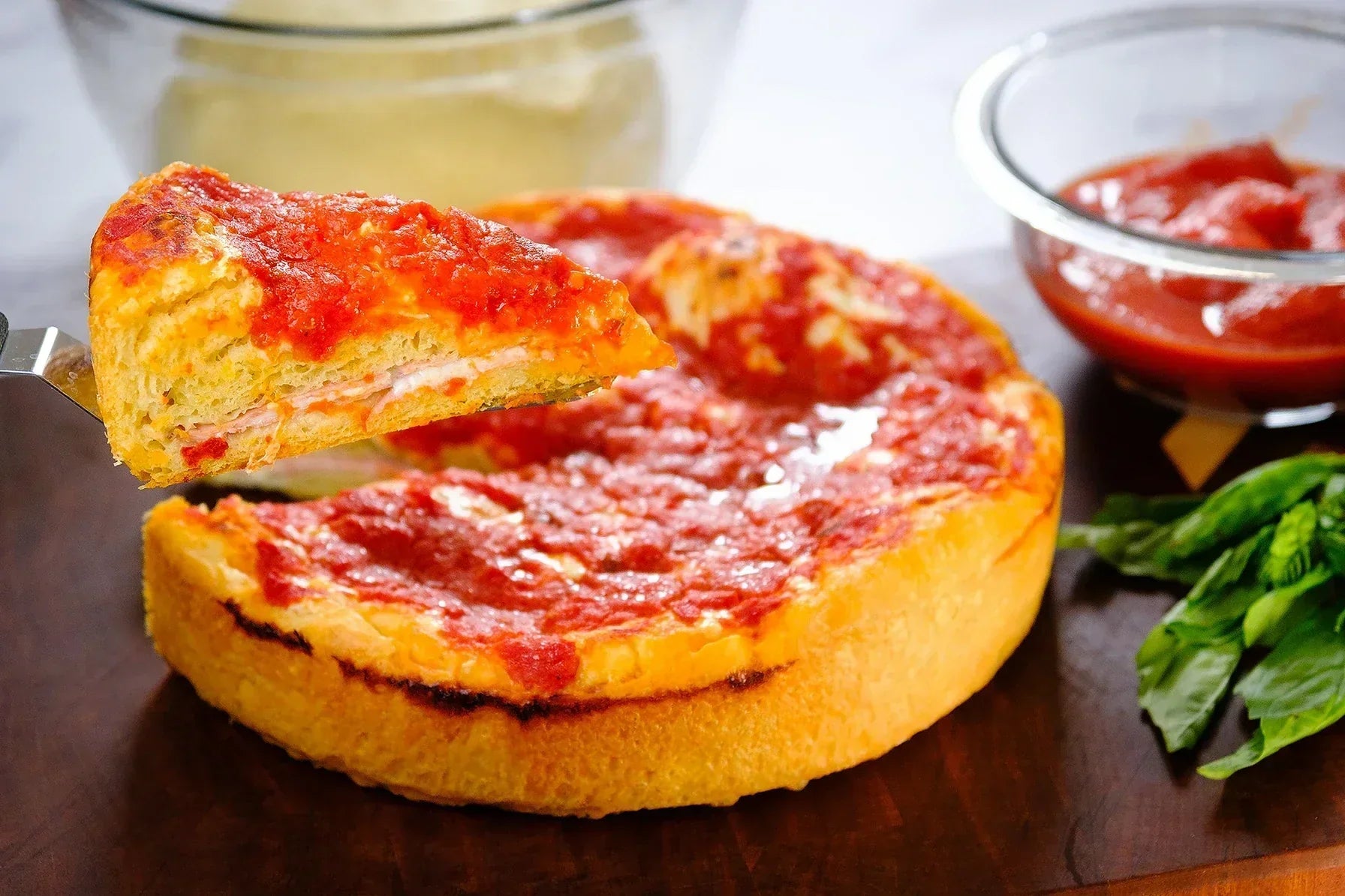Pizza alla Campofranco | A Royal Neapolitan Deep Dish Pizza Recipe