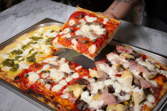 Pizza in Teglia | Homemade Italian Pan Pizza Recipe