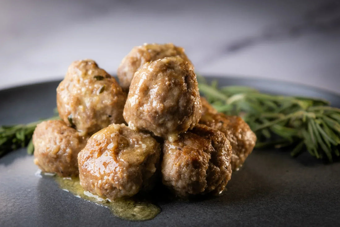 Polpette in Bianco | Italian Meatballs in White Wine Sauce Recipe