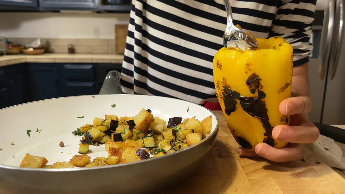 Puparuolo ’Mbuttunat | Italian Stuffed Pepper Recipe