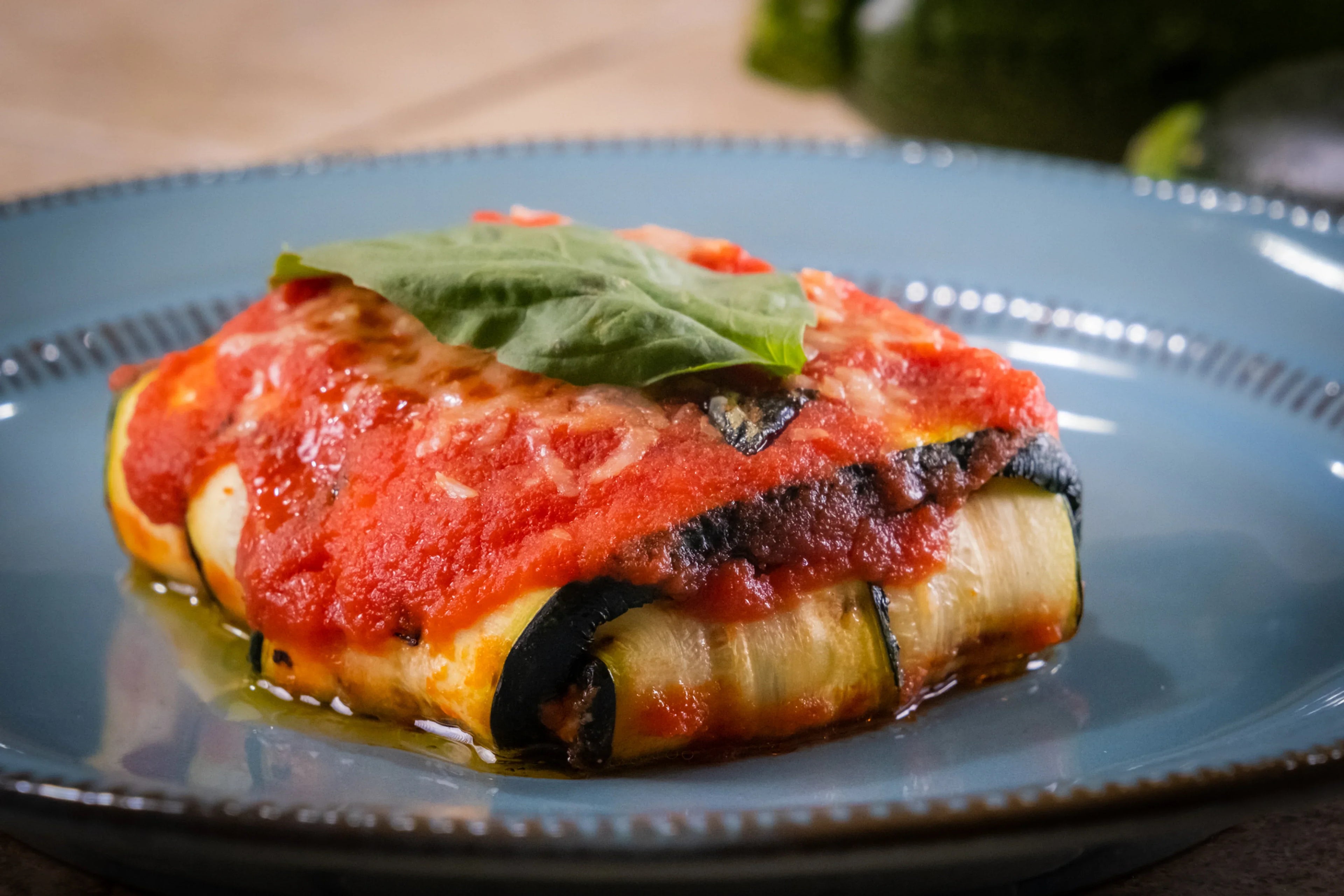 Raviolo di Zucchine | Italian Stuffed Zucchini Recipe