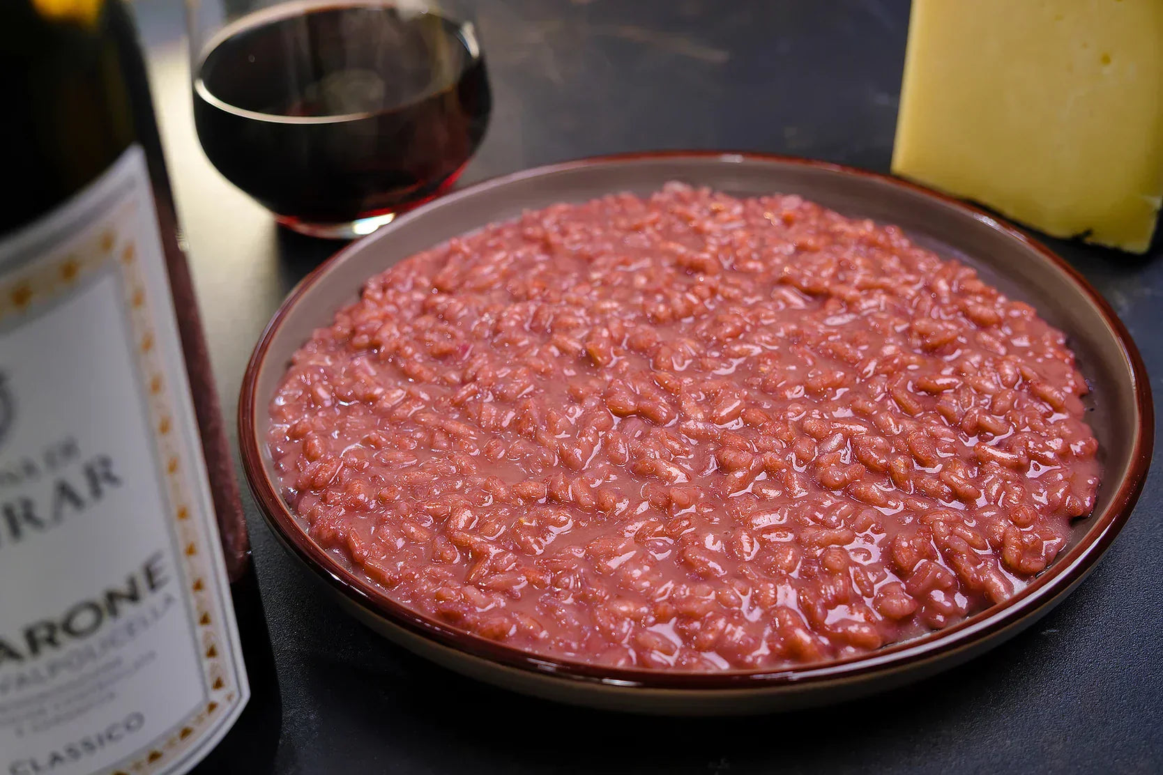 Risotto all’Amarone | Extravagant Italian Wine Risotto Recipe