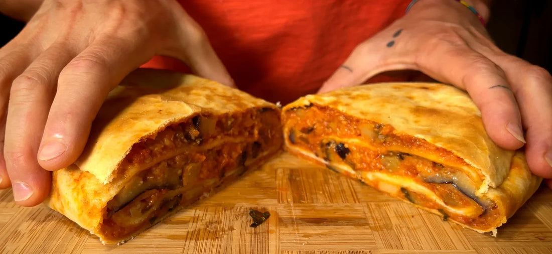 Scacciata Ragusana | Italian Folded Pizza Recipe