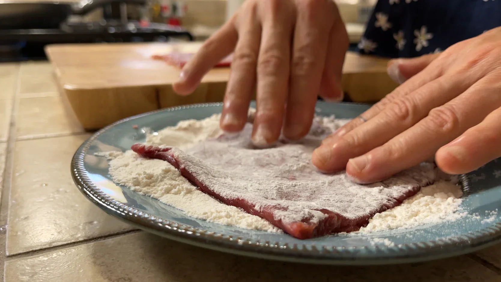 Scaloppina, Panna e Funghi | Cream and Mushroom Scaloppina Recipe