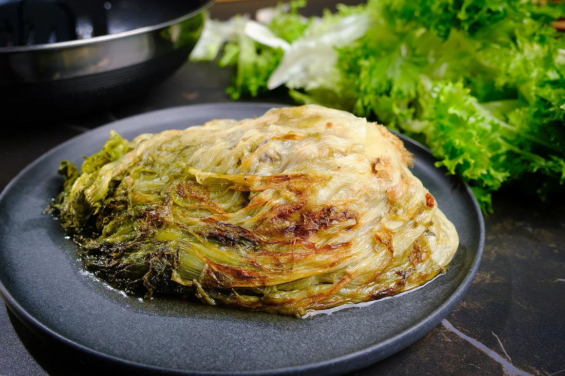 Scarola ‘Mbuttunata | Italian Stuffed Escarole Recipe