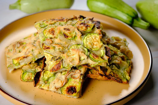 Scarpaccia | Healthy & Easy Italian Zucchini Flatbread Recipe