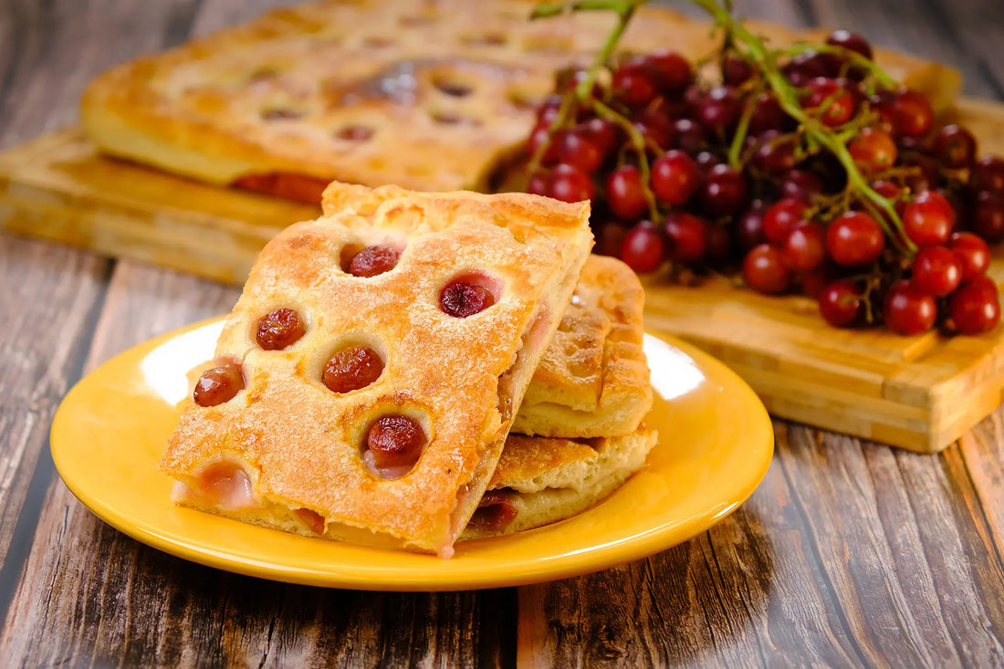 Schiacciata all’Uva | Tuscan Grape Focaccia Recipe