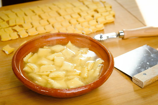 Sfoja Lorda Recipe | How to Make Italian Stuffed Pasta in Broth