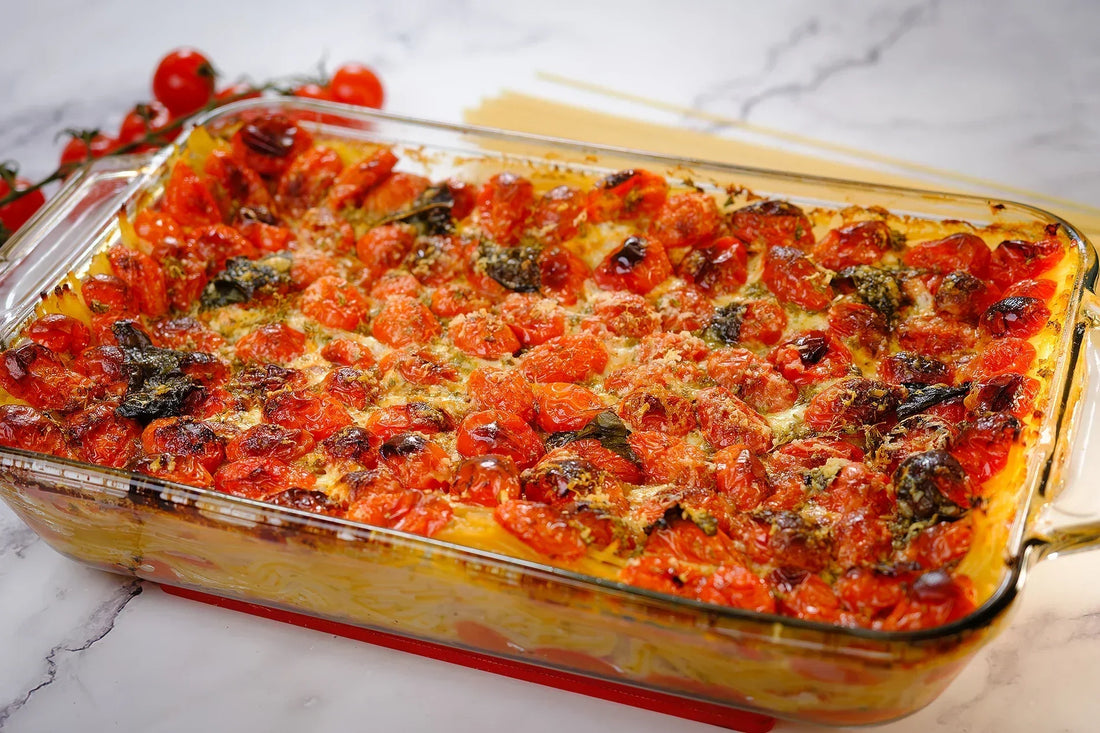 Spaghetti Arriganati | Simple and Easy Baked Spaghetti Recipe