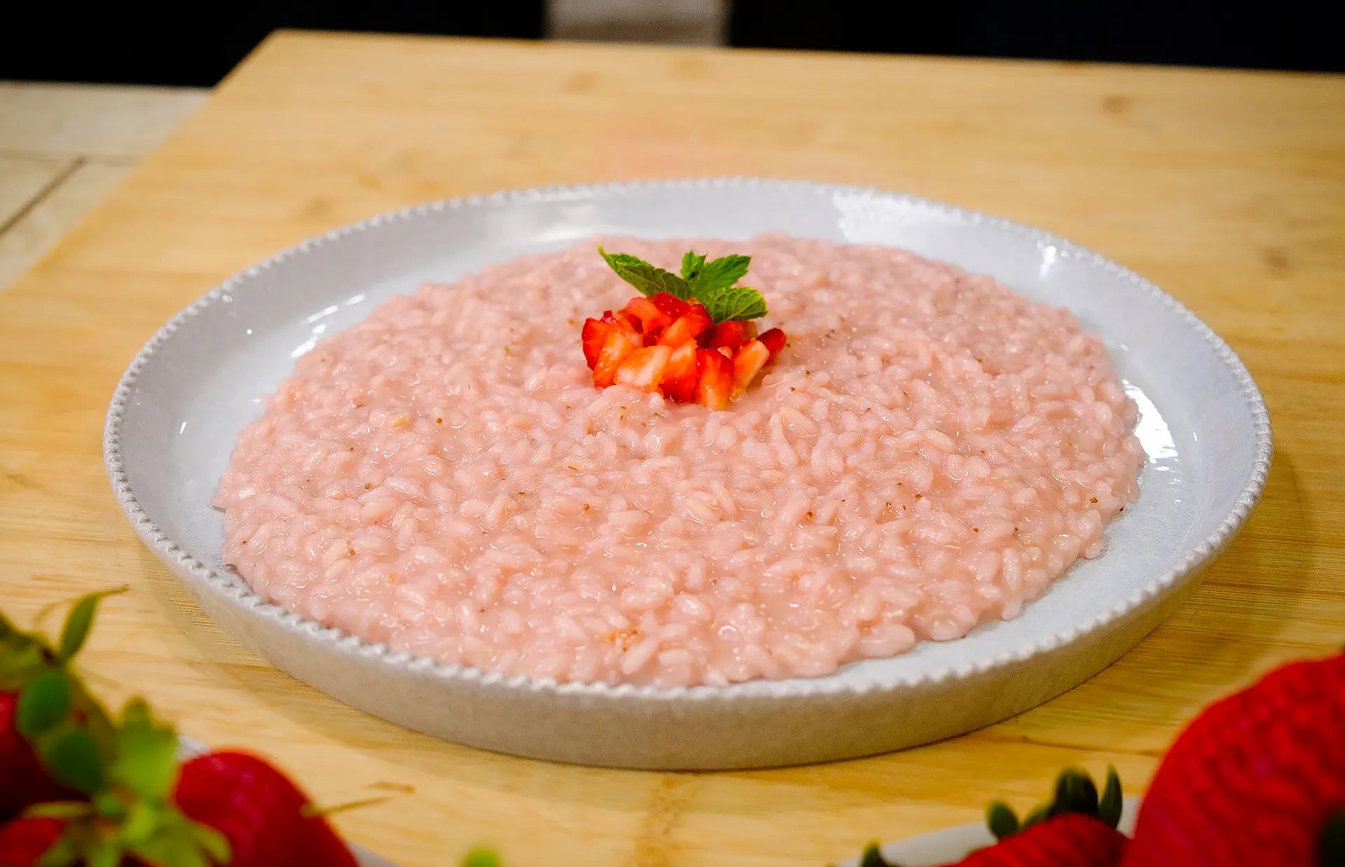 Risotto Fragole e Champagne | Surprising & Elegant Italian Strawberry & Champagne Risotto Recipe