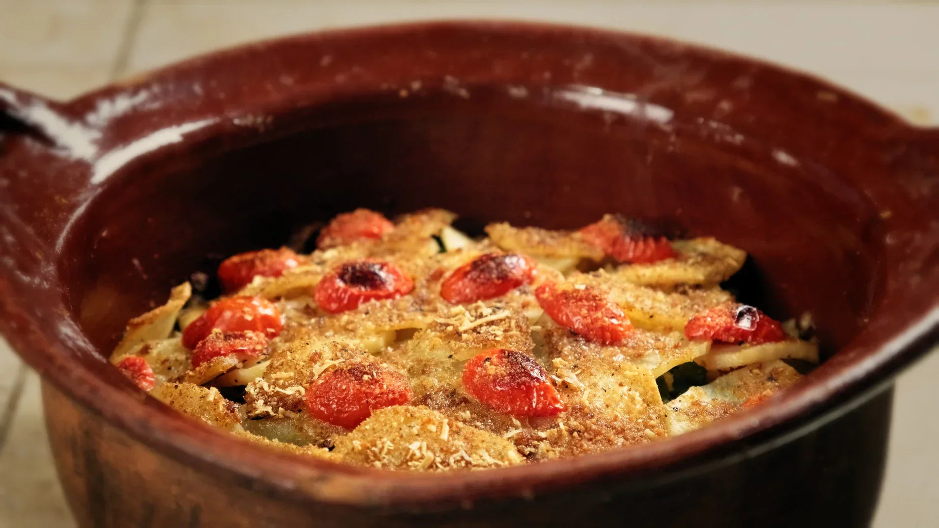 Tiella Pugliese | Italian Mussel, Potato and Rice Dish Recipe